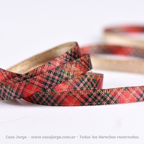 CINTAS CORDON DE ORO RALUR ESCOCES COD CC1302006 DE 6 MM POR 10 METROS